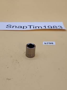 43514 Genesee Vinyl Craftsman Tools 13 Mm 6 Point 1/4 Inch Drive Shallow Socket Inverted G2 Usa