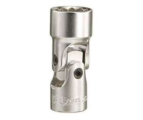 263710 Genius Tools 193016165341 1/4 Inch Dr. 5/16 Universal Hand Socket 12-point -