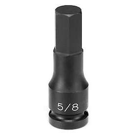 2924f Grey Pneumatic 1/2 Inch Drive X 3/4 Hex Driver Metal