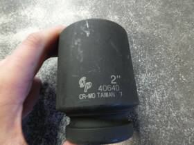 4064d Grey Pneumatic 1 Inch Drive X 2 Deep Length Impact Socket