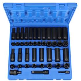 Gre1243rd Grey Pneumatic 838780002521 3/8 Inch Drive 43piece Standard/deep Sae/metric Set