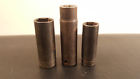 Gsfs241 Set Of Three Vtg Tools Deep Sockets Gsfs Sp Spfm