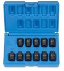 Gy1211p Grey Pneumatic Drive Pieces Pipe Plug Socket Set 838780002132