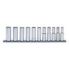 H2ddpmm11pcsr Husky Drive Deep Metric Socket Set Ratchets Sockets
