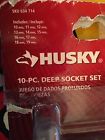 H3ddpmm10pcsr Husky Socket Set 10 037103264442