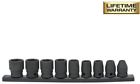 H3dimss9pc Husky In Drive Standard Impact Socket Set Piece 0037103276629