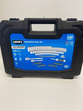 P04023649 Hart Tool 445010877823 Socket 140 Piece Set