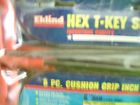 53188 Hex Arm Long 32 5 2 Set 7 4 Eklind T-key 16 1 Sae Insulated 9 3 8