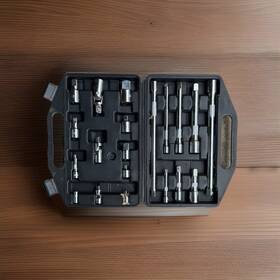 94282 Horusdy 20-piece Socket Extension Bar Set 1/4 Inch 3/8 And 1/2 Drive
