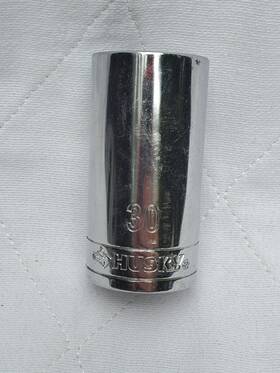 Husky 037103326553 1/2 Drive 12 Point Deep Metric Socket 30mm