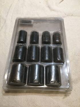44009 Husky Professional 11 Pc 1/2 Inch Drive Impact Socket Set Usa 7/16 - 1 1/16