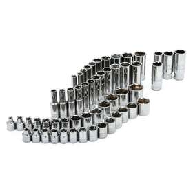 H3d54pcmss Husky Drive Sae Metric Socket Set 3/8 Inch 54-pcs