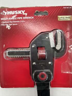 1003005294 Husky Tools Fpp005074 Multi Angle Pipe Wrench