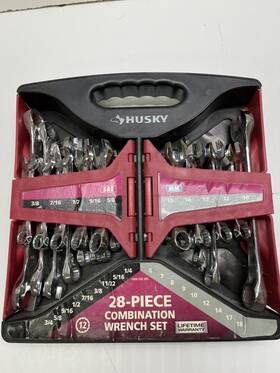 P14013664 Husky Tools 948861999412 28 Piece Combination Wrench Set
