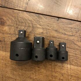 Ia234s-4 Icon Professional Impact Socket Adapter 4pc Set