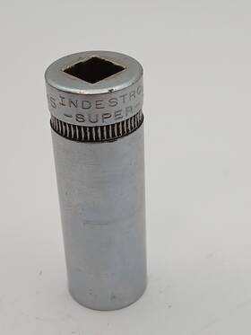 2745hs Indestro Super 3/8 Inch Drive 5/8 Deep Spark Plug Socket Usa