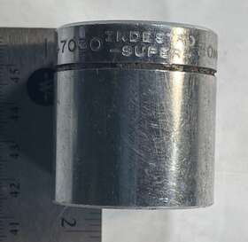 47030 Indestro Vintage Super 1/2 Inch Drive Socket 30mm Model 12pt Point