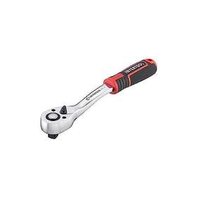 Intertool 810127470088 3/8 Inch Drive Ratchet Wrench 72-tooth Reversible Quick Release Cr-v Steel Teardr