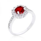 R08347r-c10-08 J10016 Ruby Red Halo Engagement Ring Size