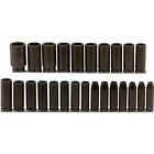 J74216 Proto Drive Metric Deep Socket Set Point 662679563141