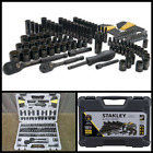 J8p-qhal-kzh Stanley Mechanic Tool Kit Piece Set Universal Socket 689198822399