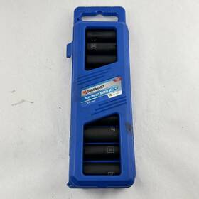 Kiv0053 Jobsmart 1/2 In Drive Metric Deep Impact Socket Set 10 Piece
