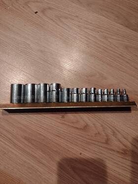 2973885 Klutch E-star Socket Set 13-pc