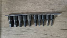 Rs4012a Ko-ken Tools Rs4012a/10-l60 Koken Bit Socket Set 3/16-3/4 Hex 300mm 10 Pieces 1/2 Sq. Drive