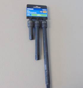 0856848 Kobalt 085848 - 3 Pc. 1/2 Inch Drive Impact Extension Set Free Shipping