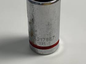217867 Kobalt 11/32 Inch X 1/4 Dr Standard Socket 12 Point #217867 Free Shipping