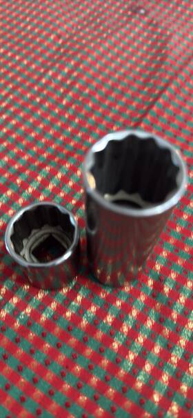 22524 Kobalt 22311 22524&22311 -24mm 1/2 Drive Deep 12pt Metric Socket-shallow And -2pc