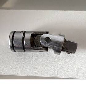 351341 Kobalt 3/8 In Drive Universal Joint Socket Adapter Chrome Finish