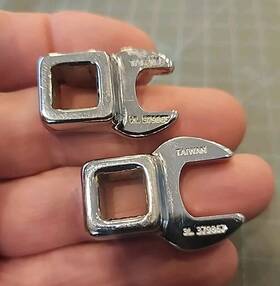 379867 Kobalt 379865 Inch Dr. And 7/16 Sae Crowfoot Wrench #379865 #379867 Lot Of 2 - Mjkst