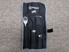 85048 Kobalt Double Drive 20 Piece Extendable 3/8 Inch Ratchet Tool Set With Pouch Case