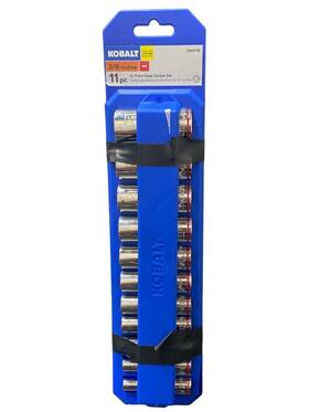 Azp022695 Kobalt Tools 2884747 3/8in Drive Standard Deep Socket Set Model
