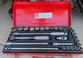 4241m Koken Ko-ken 1/2 Inch Drive Metric Socket Set 28pc 10-32mm -complete With Metal Case