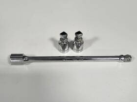 4763-250 Koken And 4763-50 Extension Bar Wobble-drive 1/2 Inch Lot Of 3