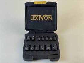 Lx-147 Lexivon E-torx Socket Set Chrome Vanadium Alloy Steel 13-piece Female Star So