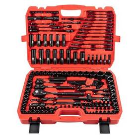 Llndei 768531972479 160-piece Mechanics Tool Set Sae And Metric Socket 1/2 1/4 3/8 Inch
