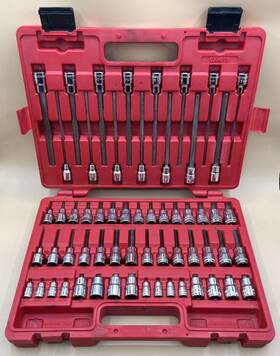Mvp026163 Mac Tools Shx60b Sxh60b 60pc Master Hex Driver Set
