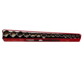 Sv152tr Mac Tools 15-pc 1/2 Inch Drive 12-pt Sae 3/8 - 1-1/4 Socket Set