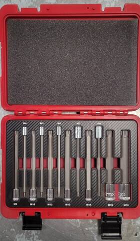 Svxmlts12rbrt Mac Tools 12-pc. Advanced Long Triple Square Driver Se Qtp029075