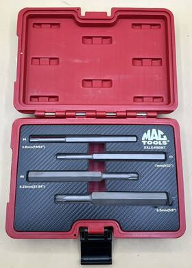 Mvp028434 Mac Tools Sxle4rbrt 4-pc. Long R.b.r.t. Extractor Set