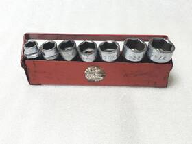 Sxu76t Mac Tools 7-pc. 3/8 Inch Drive Sae Universal Shallow Socket Set - 6-pt