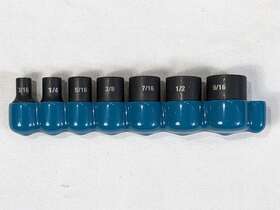 Makita 088381555357 E-impact Xps 7 Pc. 1/4 Inch Drive 6-point Sae Impact Replacement Socket