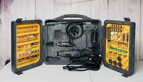 Nt587 Master Craft Rotary Tool Kit Set Model With Carry Case