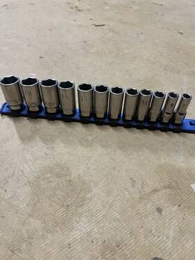Bim8 Matco Metric Socket Set 12pc 8mm-19mm Chrome-vanadium Steel