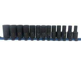 Sbipm136ta Matco 3/8 Inch Dr. 7mm-19mm Mid-depth Impact Socket Set 13690725