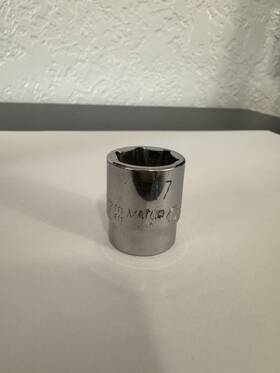 B17m6a Matco Tools 3/8 Inch Drive 17mm Shallow 6 Point Socket - Metric