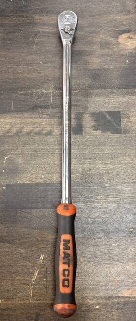 Cp3015945 Matco Tools Bfr158m 3/8 Inch Dr 15-3/4 88 Tooth Fixed Ratchet